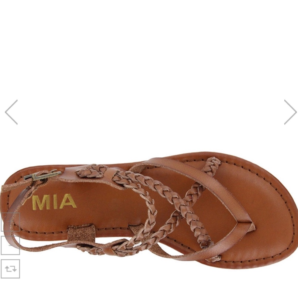 Braided Brown Sandals